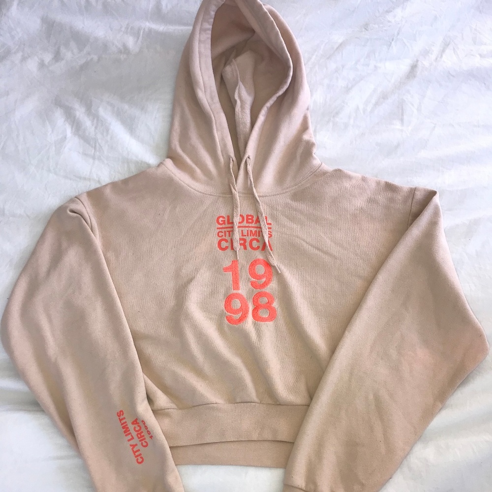 Cropped Topshop Hoodie